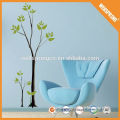 Long term usage custom size natural vinyl removable tree wall sticker